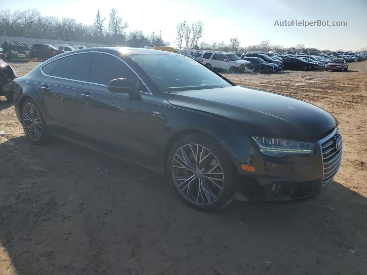 2016 Audi A7 Premium Plus Black vin: WAUWGAFC4GN180820