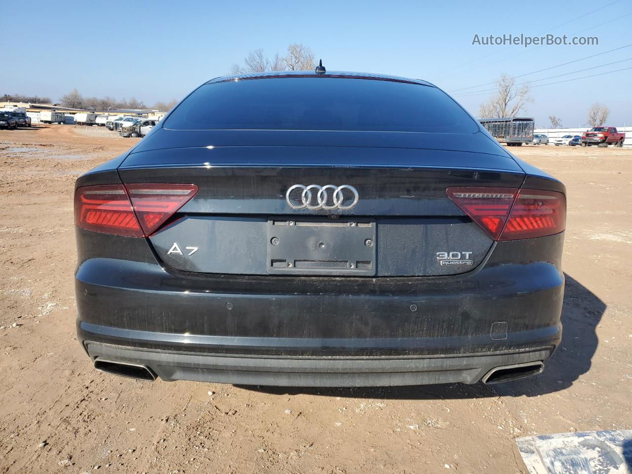 2016 Audi A7 Premium Plus Black vin: WAUWGAFC4GN180820