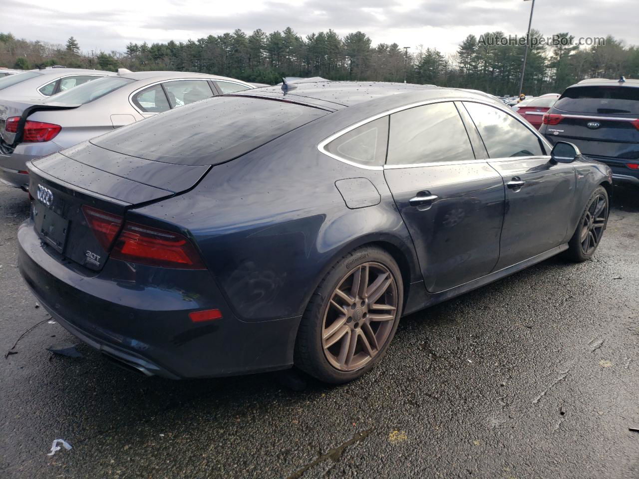 2016 Audi A7 Premium Plus Gray vin: WAUWGAFC5GN013320