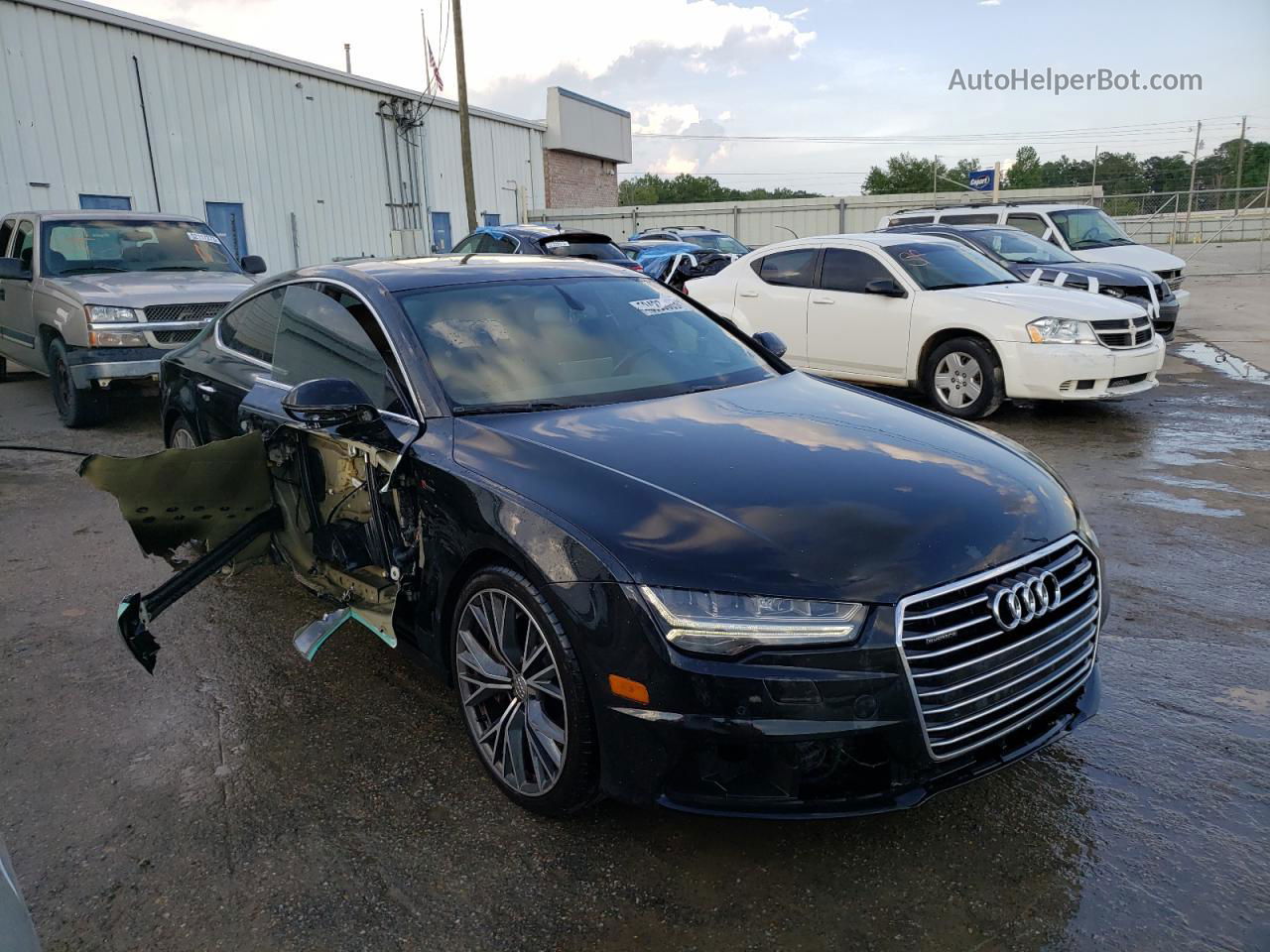 2016 Audi A7 Premium Plus Black vin: WAUWGAFC5GN018646