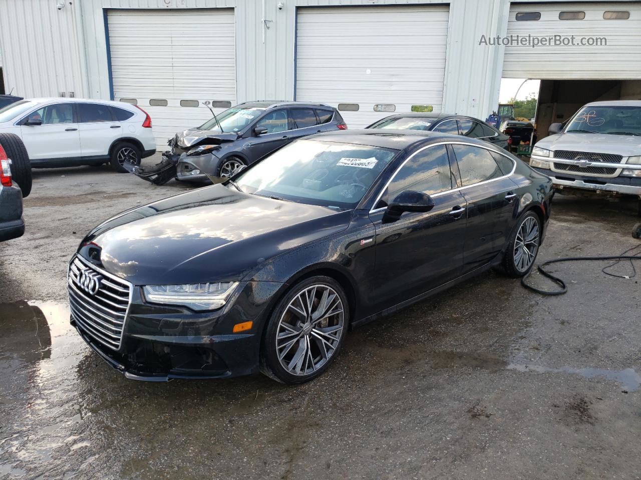 2016 Audi A7 Premium Plus Black vin: WAUWGAFC5GN018646