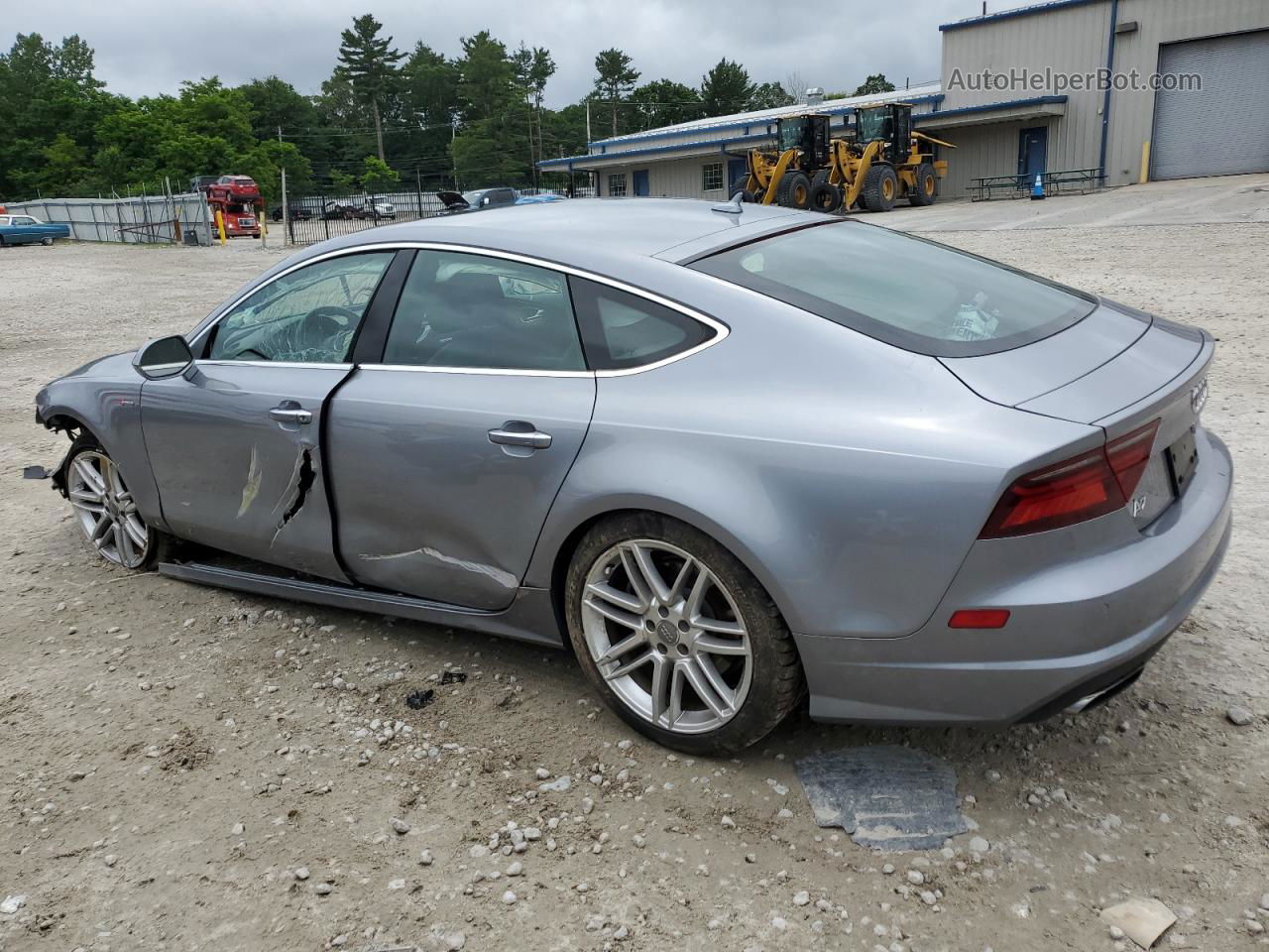 2016 Audi A7 Premium Plus Silver vin: WAUWGAFC5GN048665