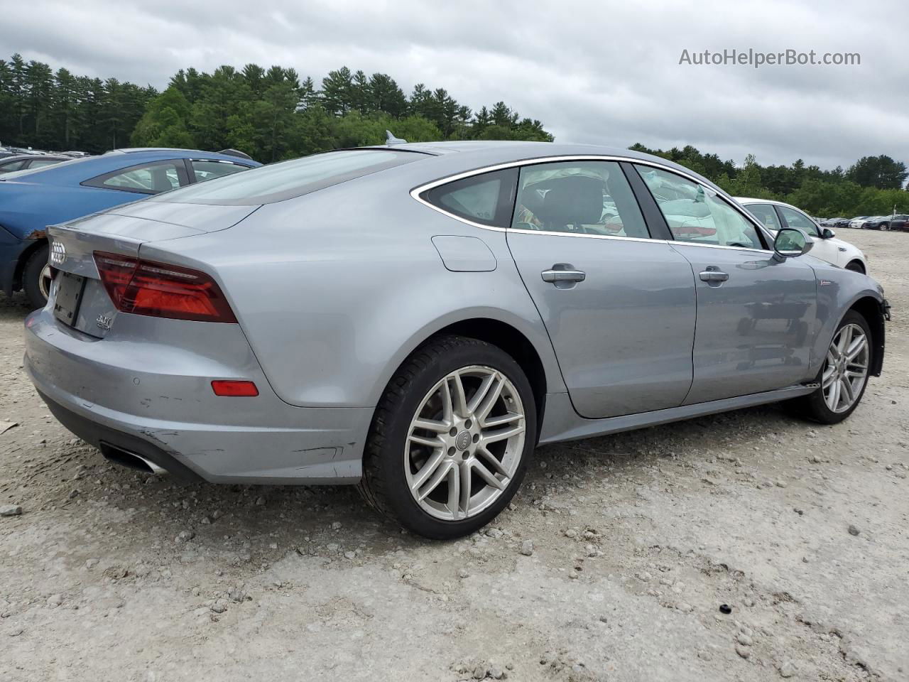 2016 Audi A7 Premium Plus Silver vin: WAUWGAFC5GN048665