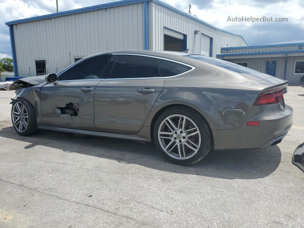 2016 Audi A7 Premium Plus Brown vin: WAUWGAFC5GN077793