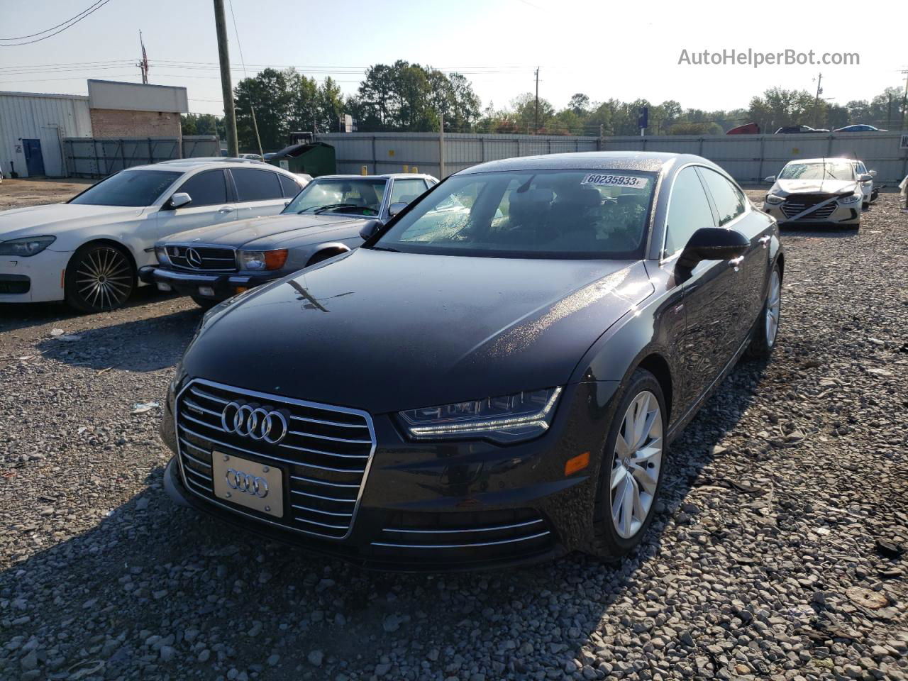 2016 Audi A7 Premium Plus Черный vin: WAUWGAFC5GN087515