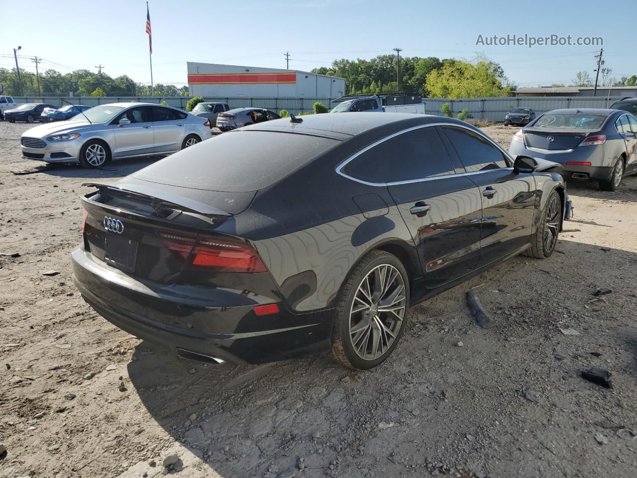 2016 Audi A7 Premium Plus Black vin: WAUWGAFC6GN014069