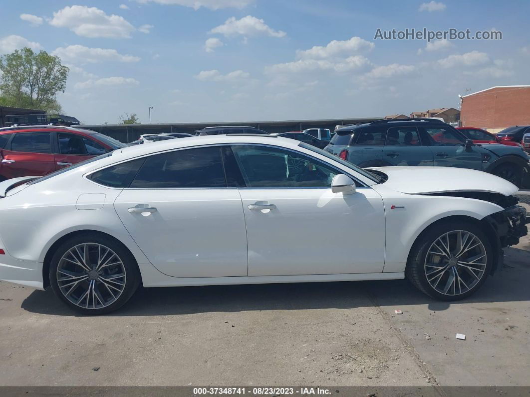 2016 Audi A7 3.0 Premium Plus Белый vin: WAUWGAFC6GN100739