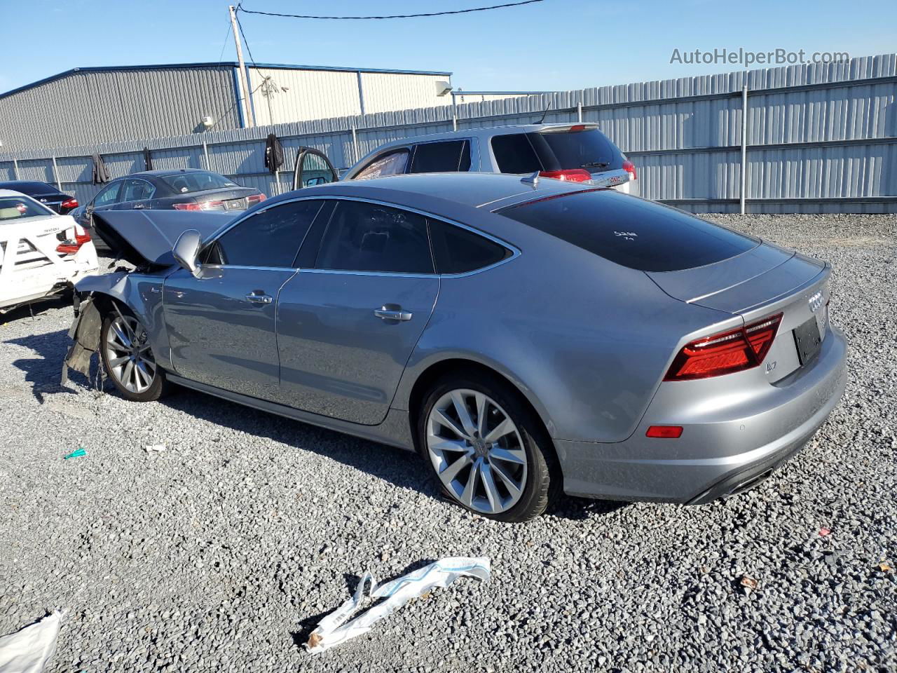 2016 Audi A7 Premium Plus Silver vin: WAUWGAFC7GN005252