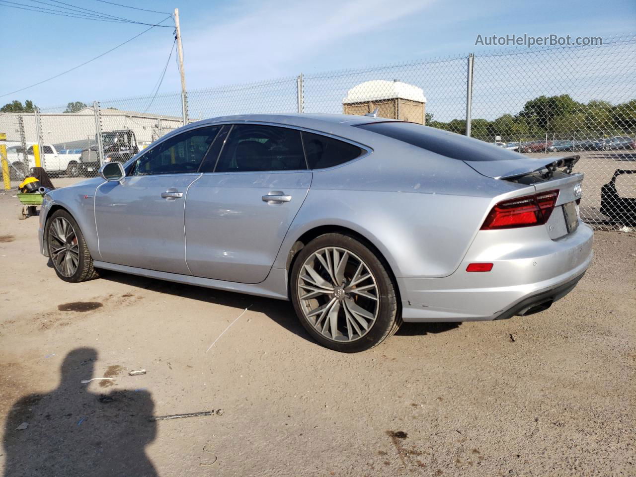 2016 Audi A7 Premium Plus Silver vin: WAUWGAFC7GN054466