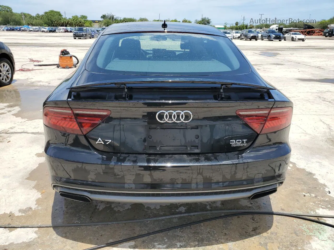 2016 Audi A7 Premium Plus Black vin: WAUWGAFC7GN095633