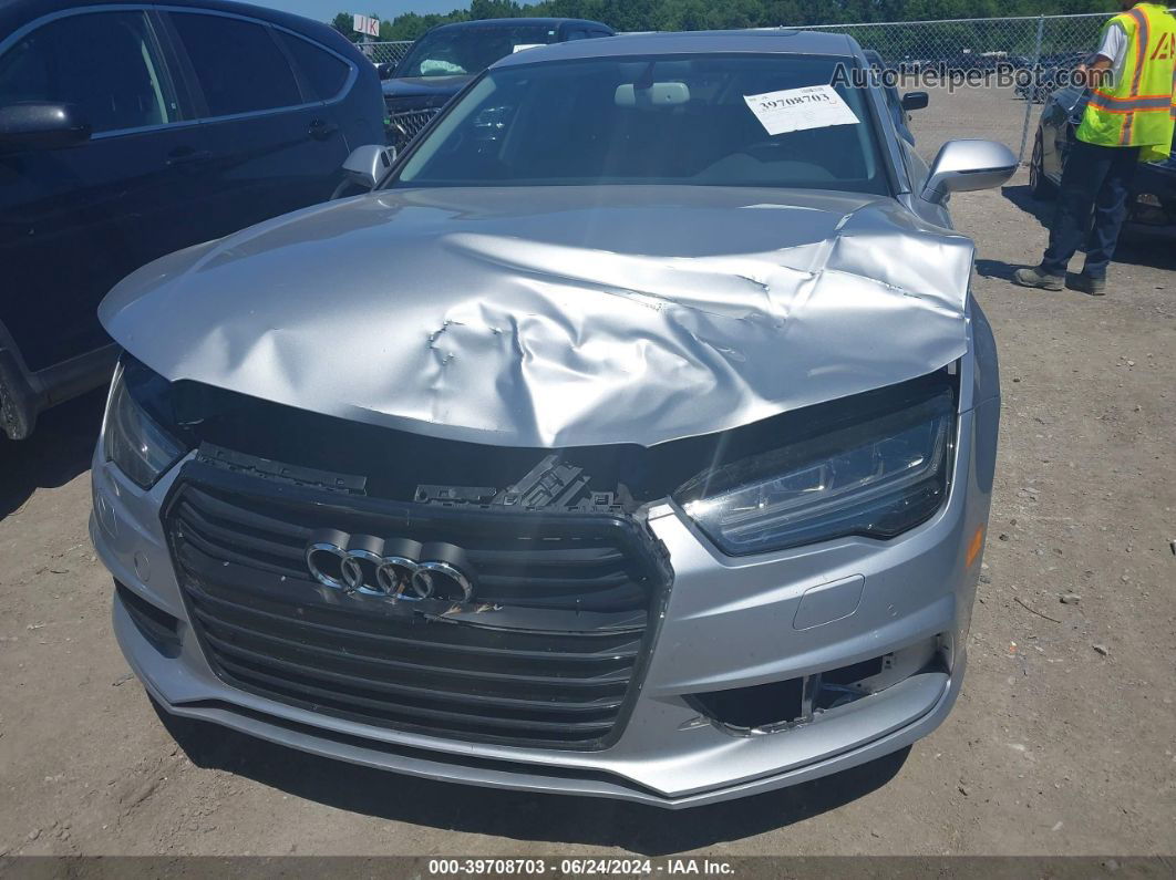 2016 Audi A7 3.0t Premium Plus Silver vin: WAUWGAFC8GN012968