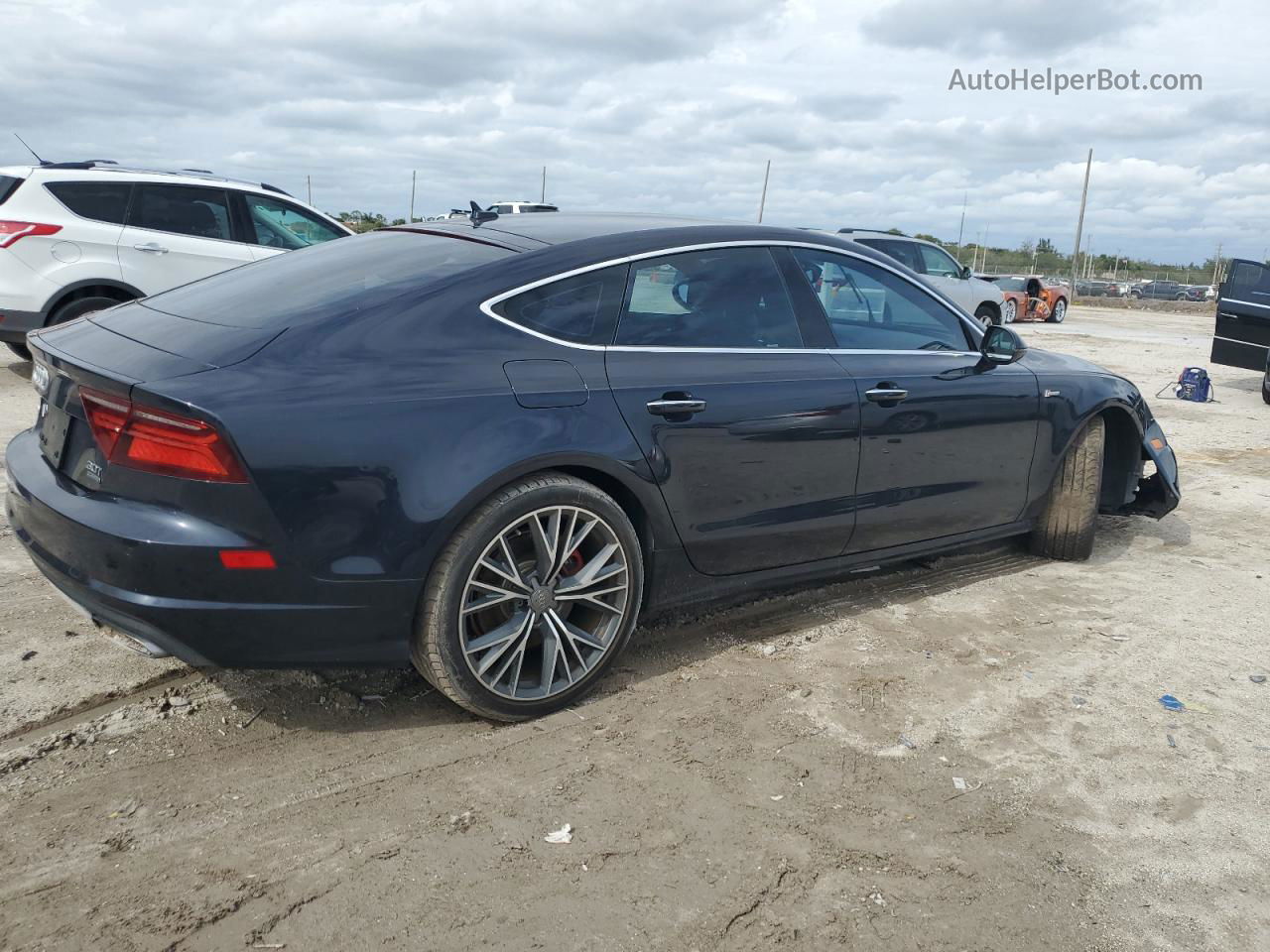 2016 Audi A7 Premium Plus Blue vin: WAUWGAFC8GN014204