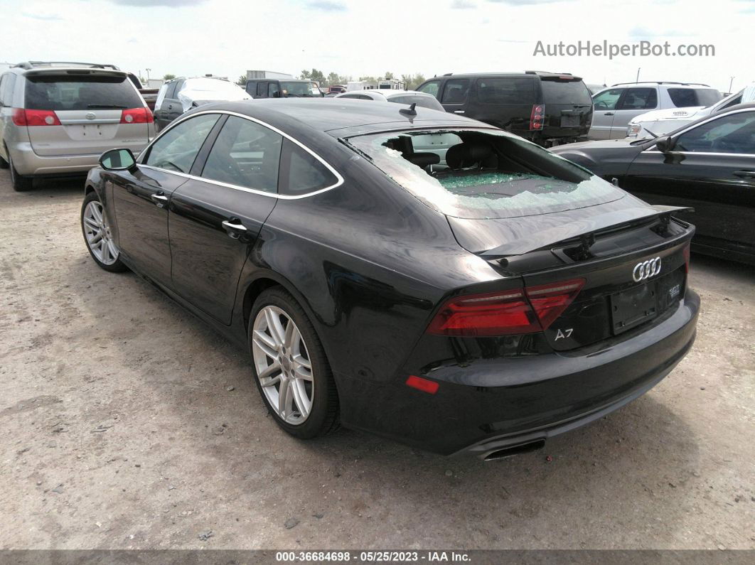 2016 Audi A7 3.0 Premium Plus Черный vin: WAUWGAFC8GN179945