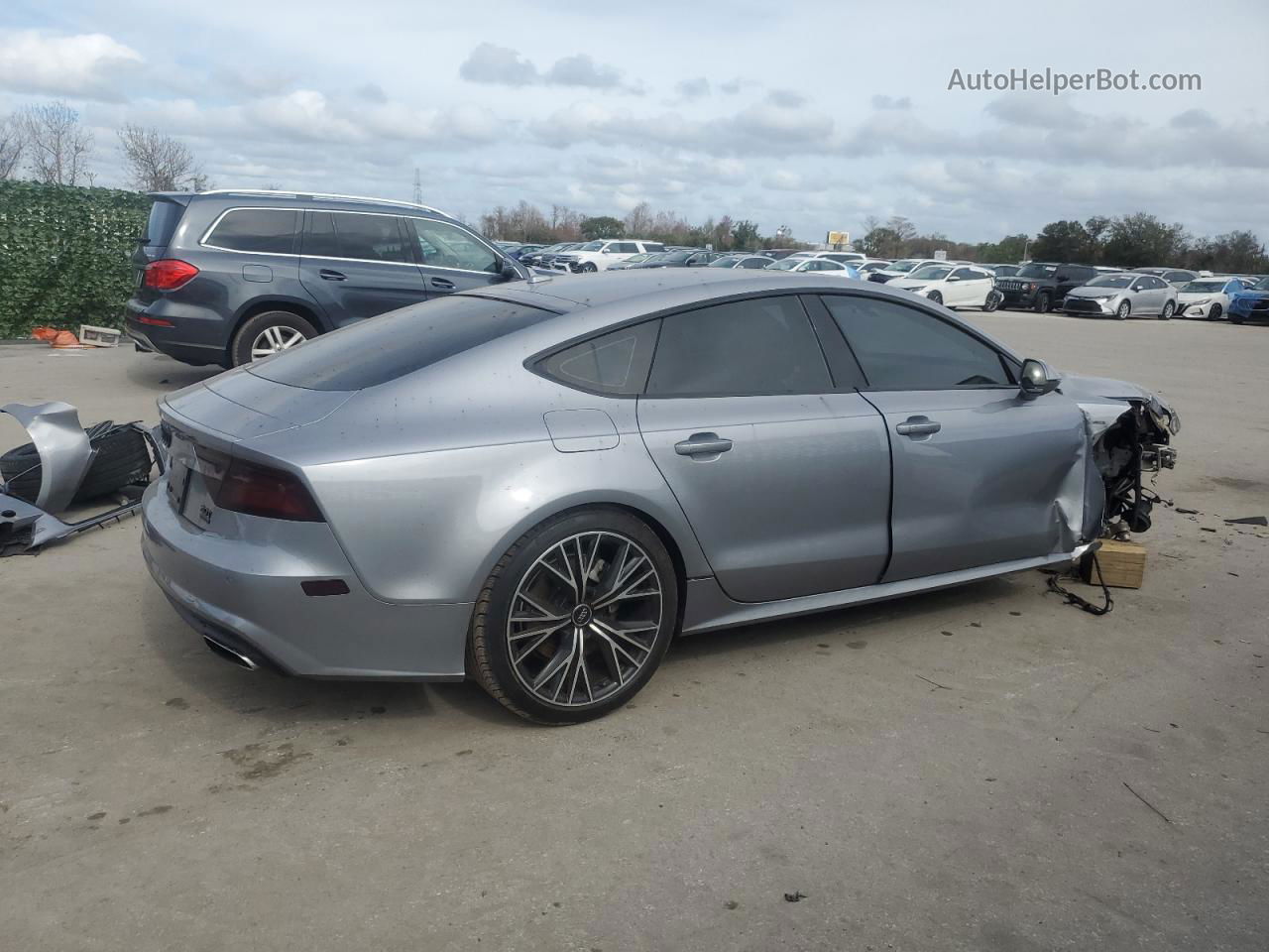 2016 Audi A7 Premium Plus Gray vin: WAUWGAFC9GN035384