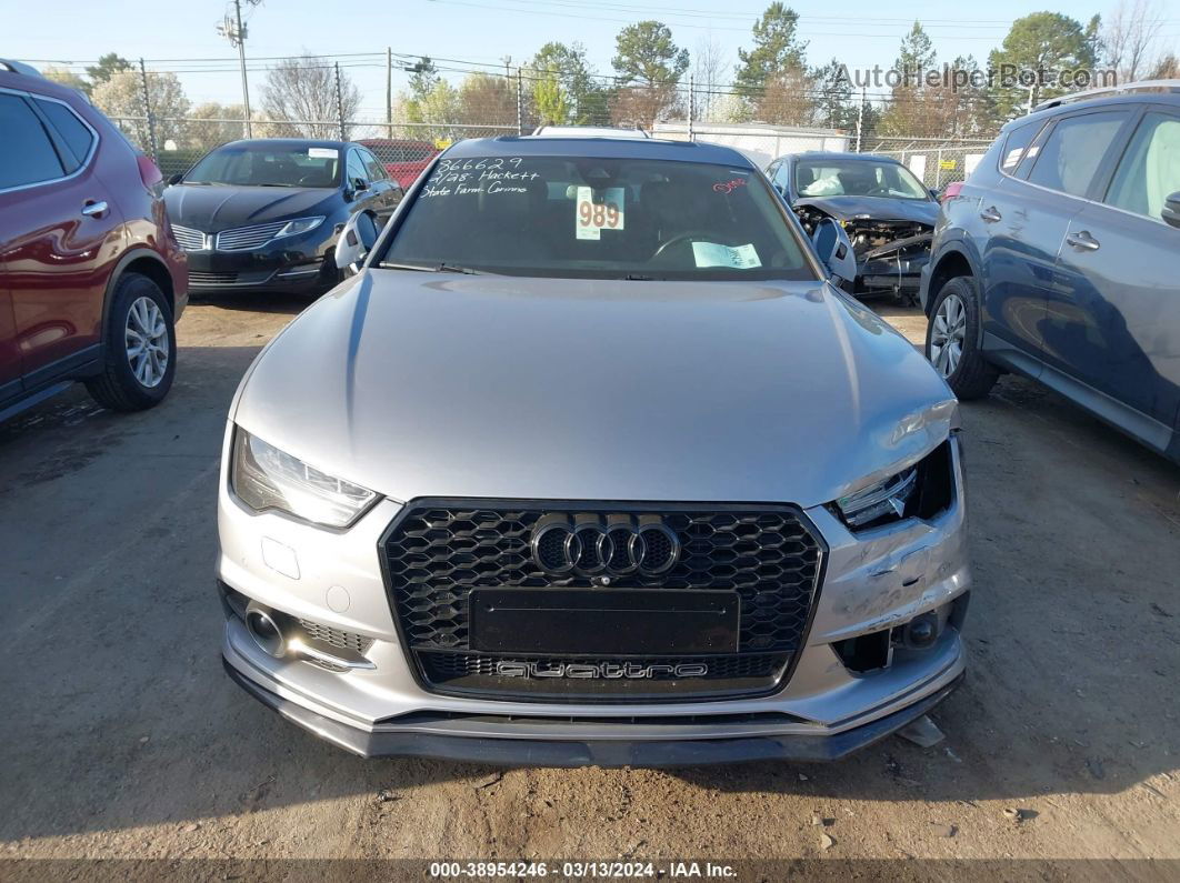 2016 Audi A7 3.0t Premium Plus Серый vin: WAUWGAFC9GN039273