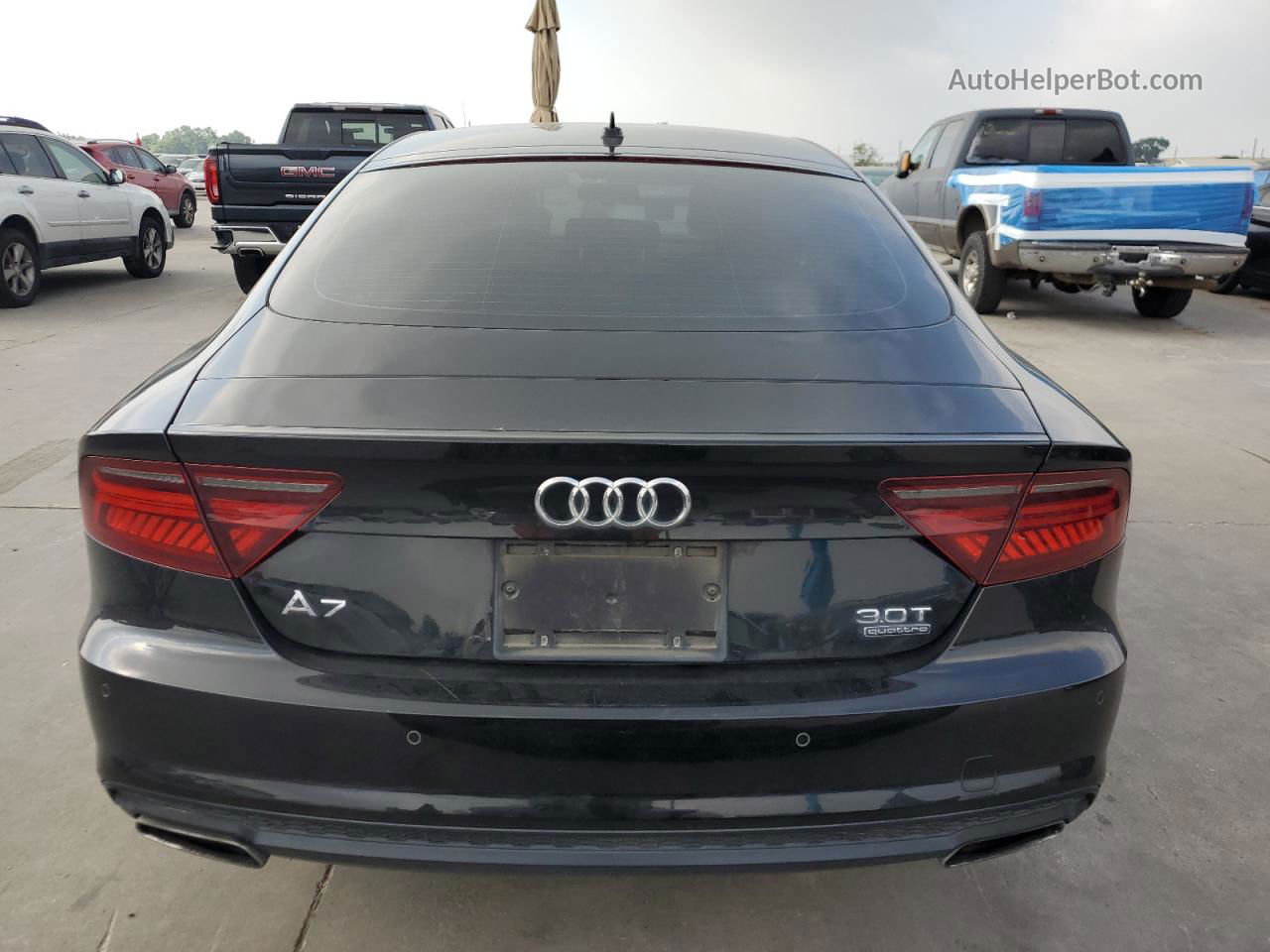 2016 Audi A7 Premium Plus Black vin: WAUWGAFC9GN059605