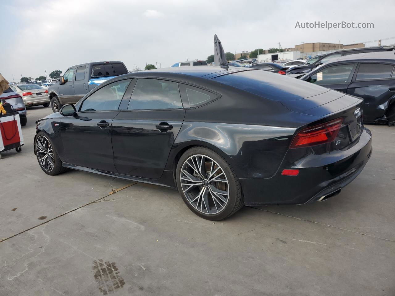 2016 Audi A7 Premium Plus Black vin: WAUWGAFC9GN059605