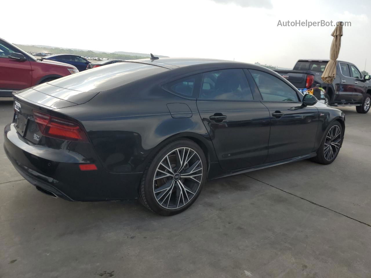 2016 Audi A7 Premium Plus Black vin: WAUWGAFC9GN059605