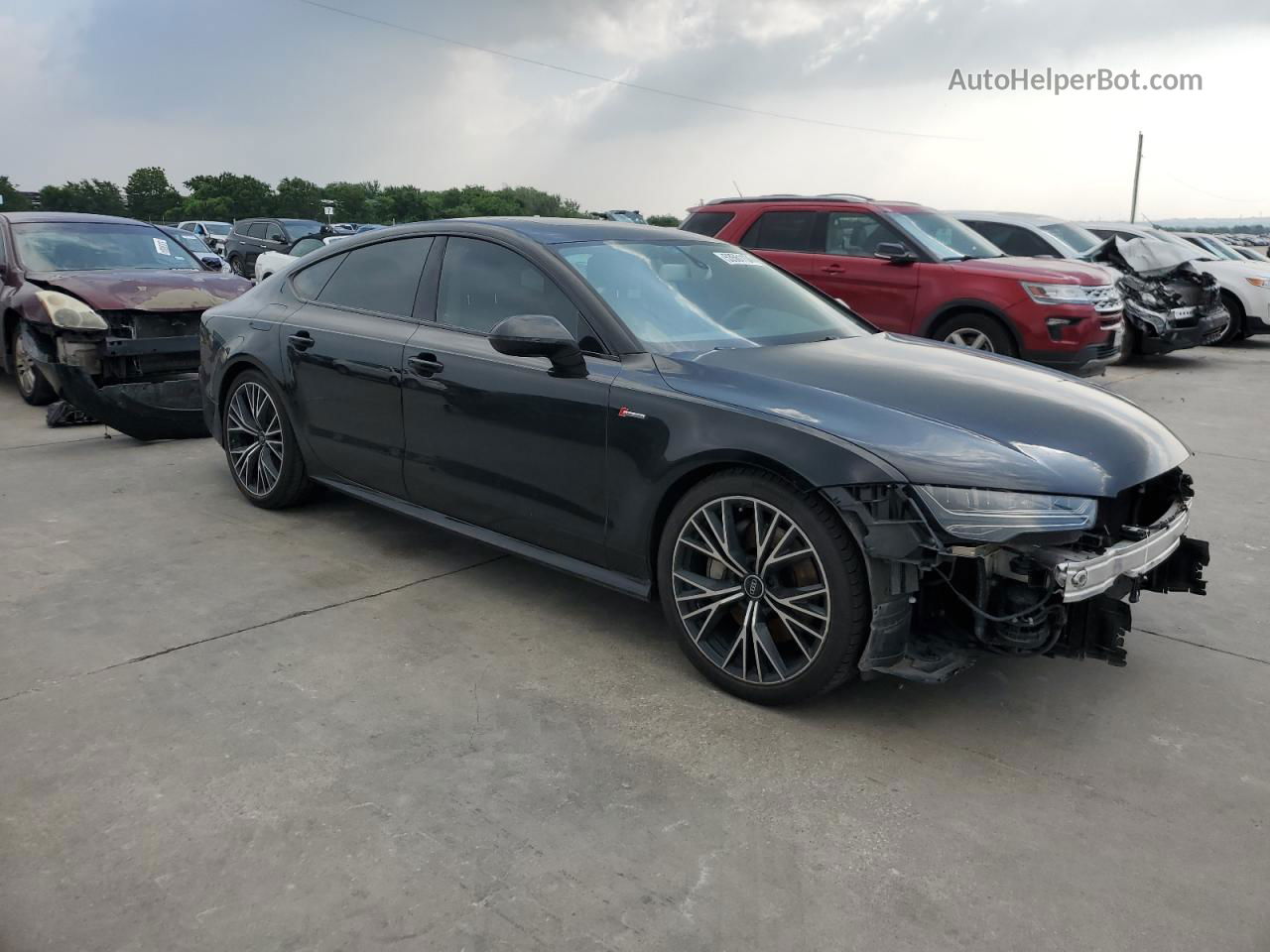 2016 Audi A7 Premium Plus Black vin: WAUWGAFC9GN059605