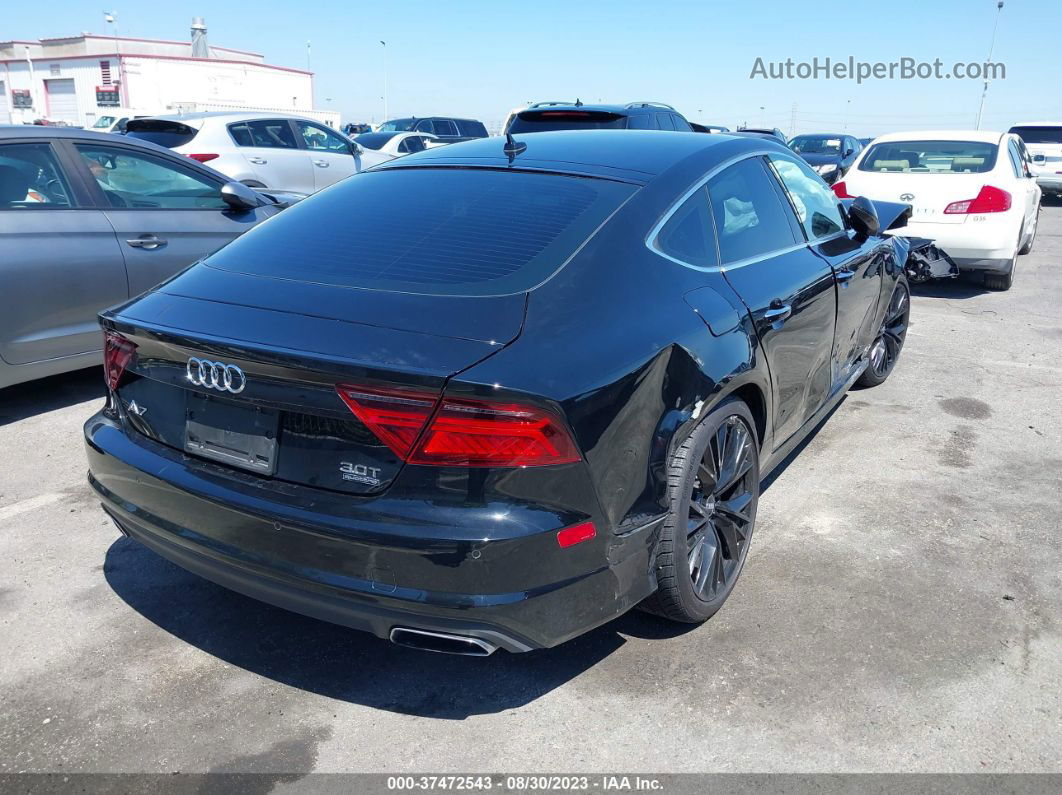 2016 Audi A7 3.0t Premium Plus Черный vin: WAUWGAFCXGN048211