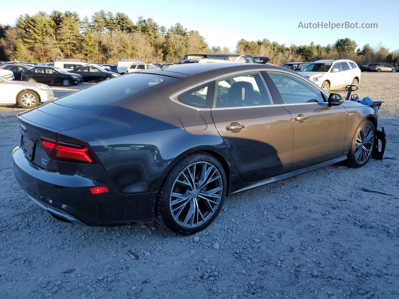 2016 Audi A7 Premium Plus Gray vin: WAUWGAFCXGN057619