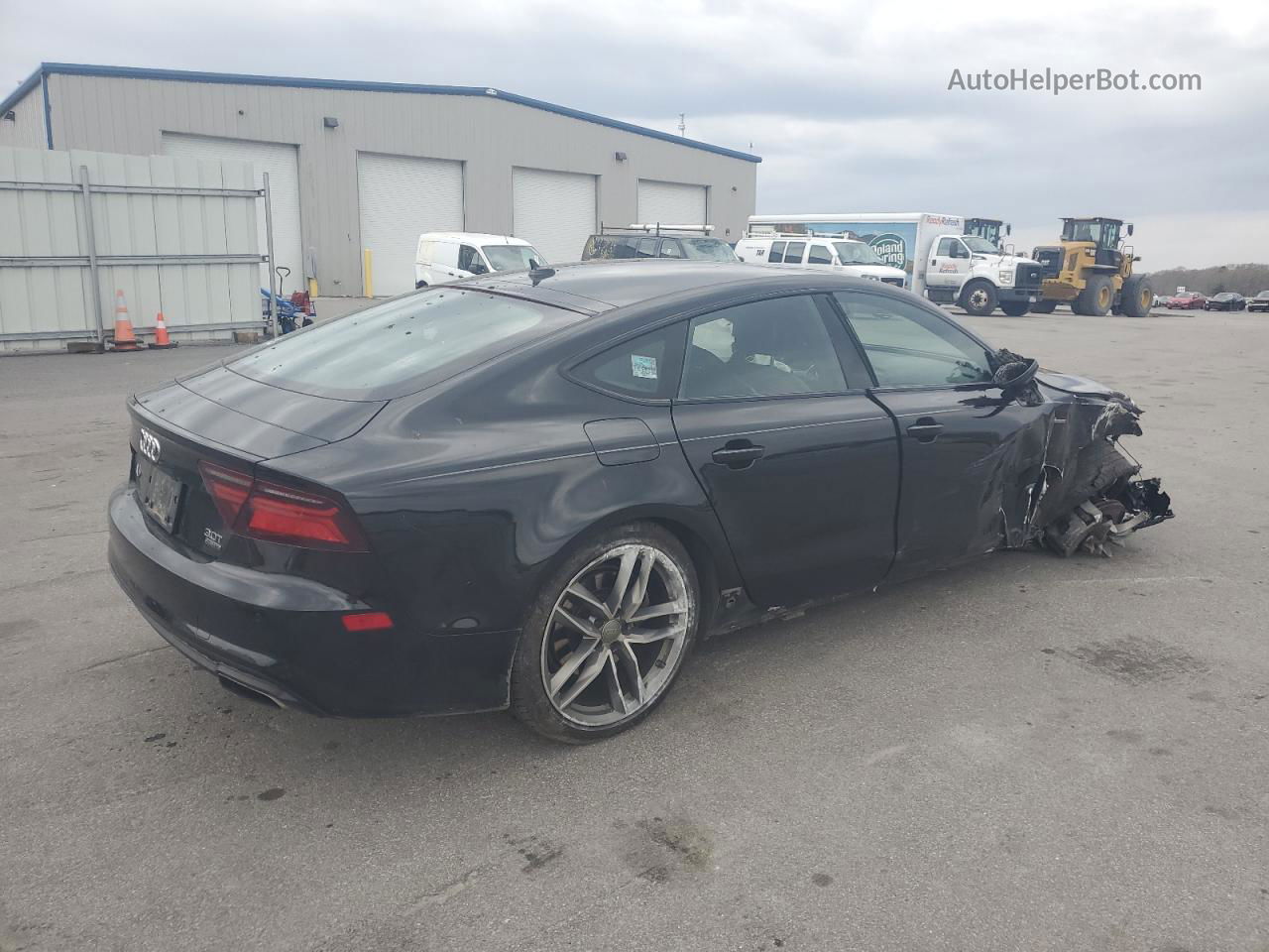 2016 Audi A7 Premium Plus Черный vin: WAUWGAFCXGN106186