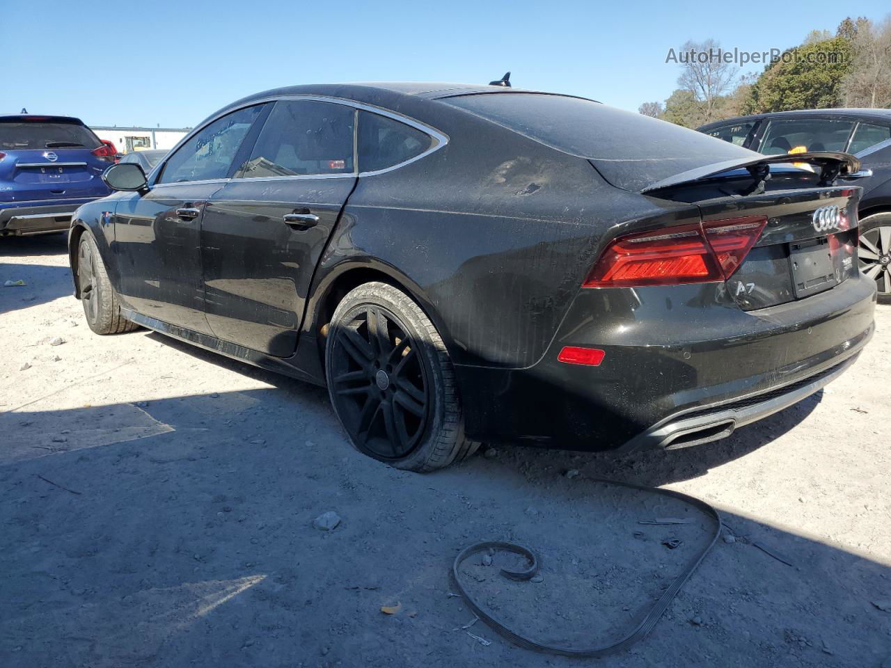 2016 Audi A7 Premium Plus Black vin: WAUWGBFC6GN050608