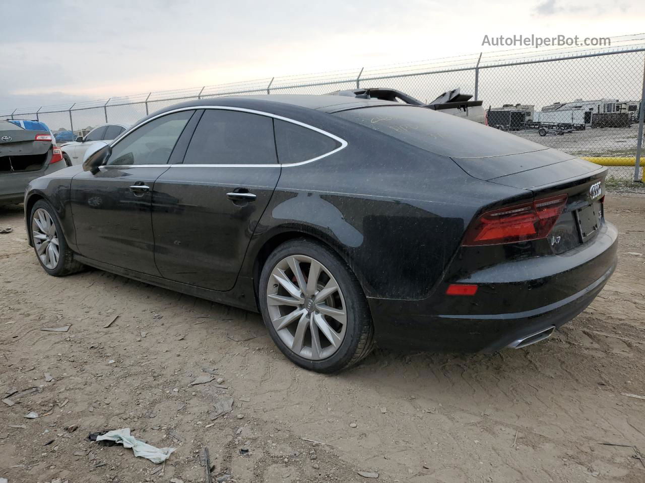 2016 Audi A7 Premium Plus Черный vin: WAUWMAFC0GN000693