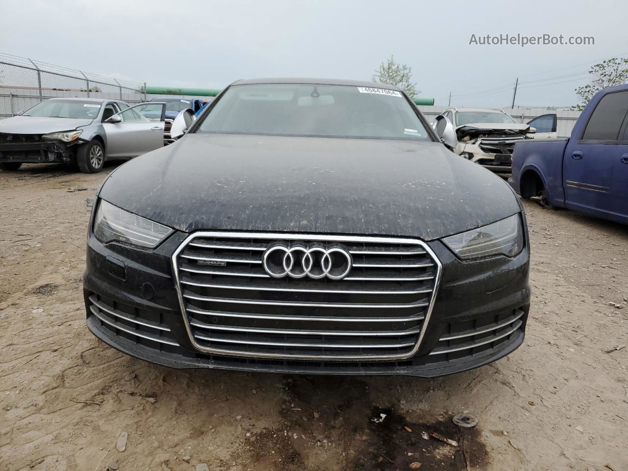 2016 Audi A7 Premium Plus Черный vin: WAUWMAFC0GN000693