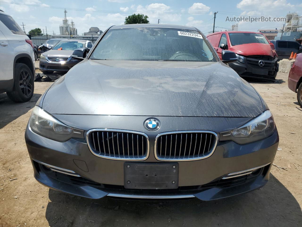 2012 Bmw 328 I Gray vin: WBA3A5C50CF259696