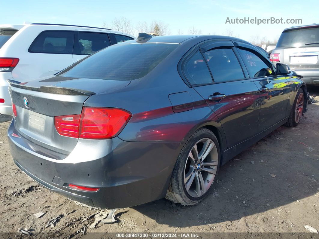 2012 Bmw 328i   Черный vin: WBA3A5C50CF341475