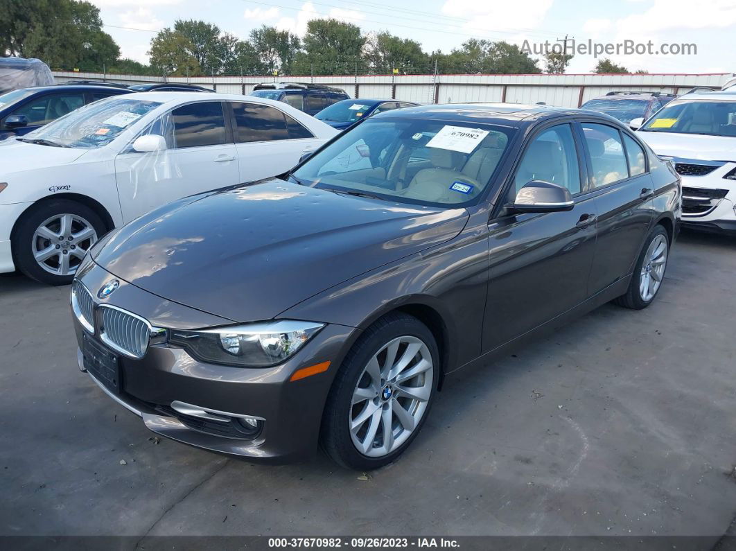 2012 Bmw 328i Коричневый vin: WBA3A5C50CF346997