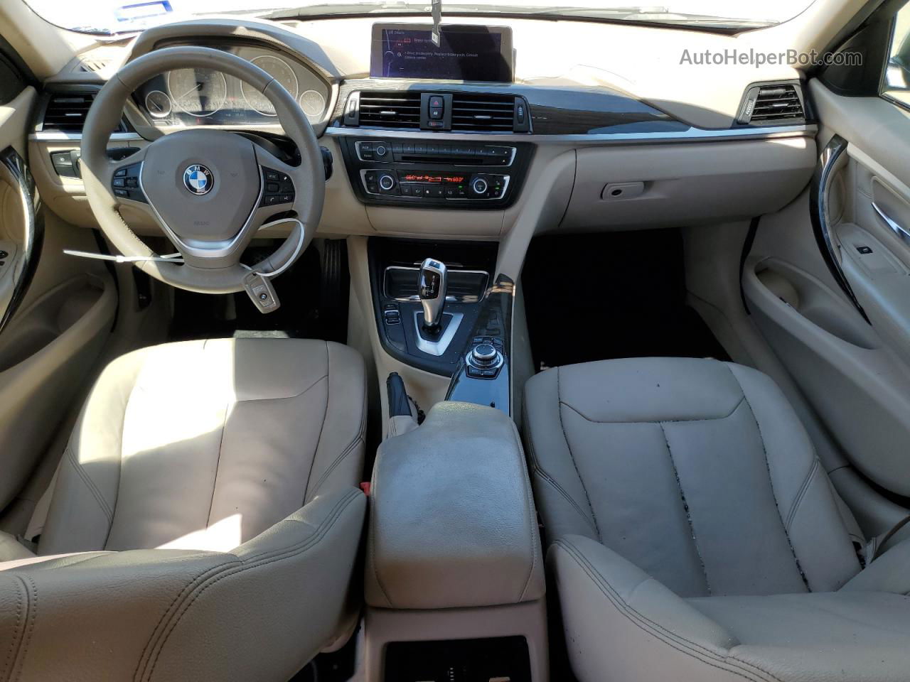 2012 Bmw 328 I Белый vin: WBA3A5C50CF349107