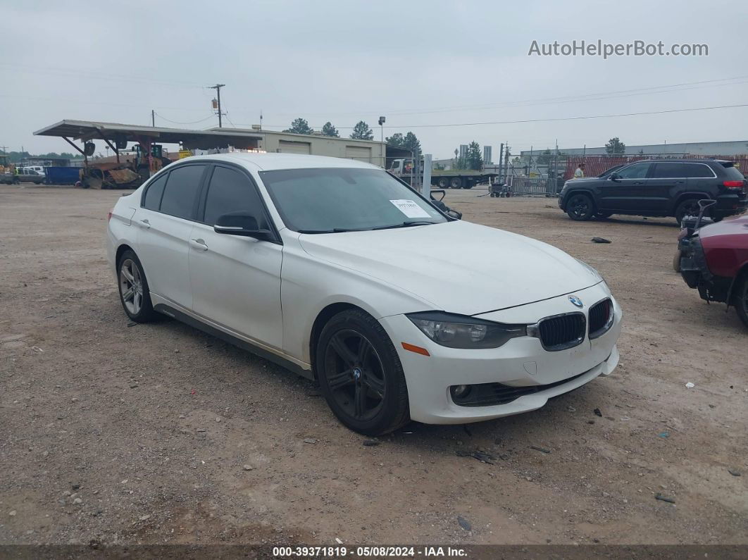 2014 Bmw 328i   White vin: WBA3A5C50EF604874