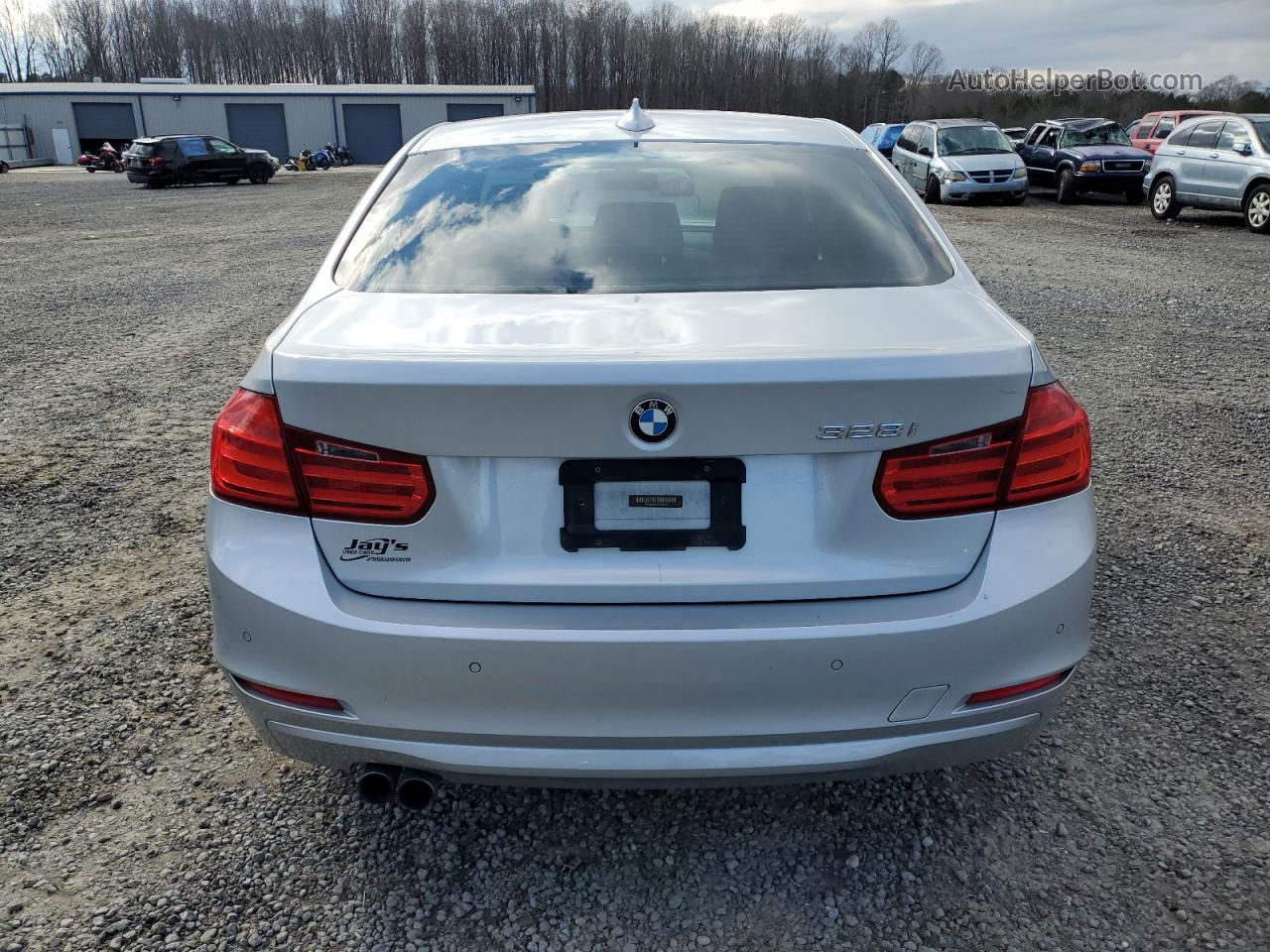 2014 Bmw 328 I Silver vin: WBA3A5C50EF605233