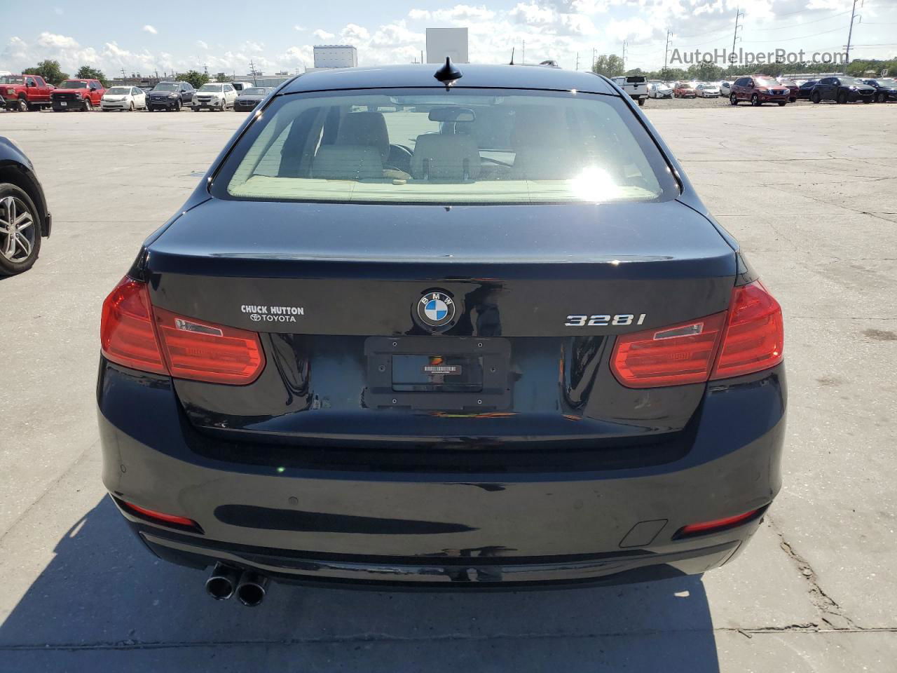 2014 Bmw 328 I Black vin: WBA3A5C50EJ463365