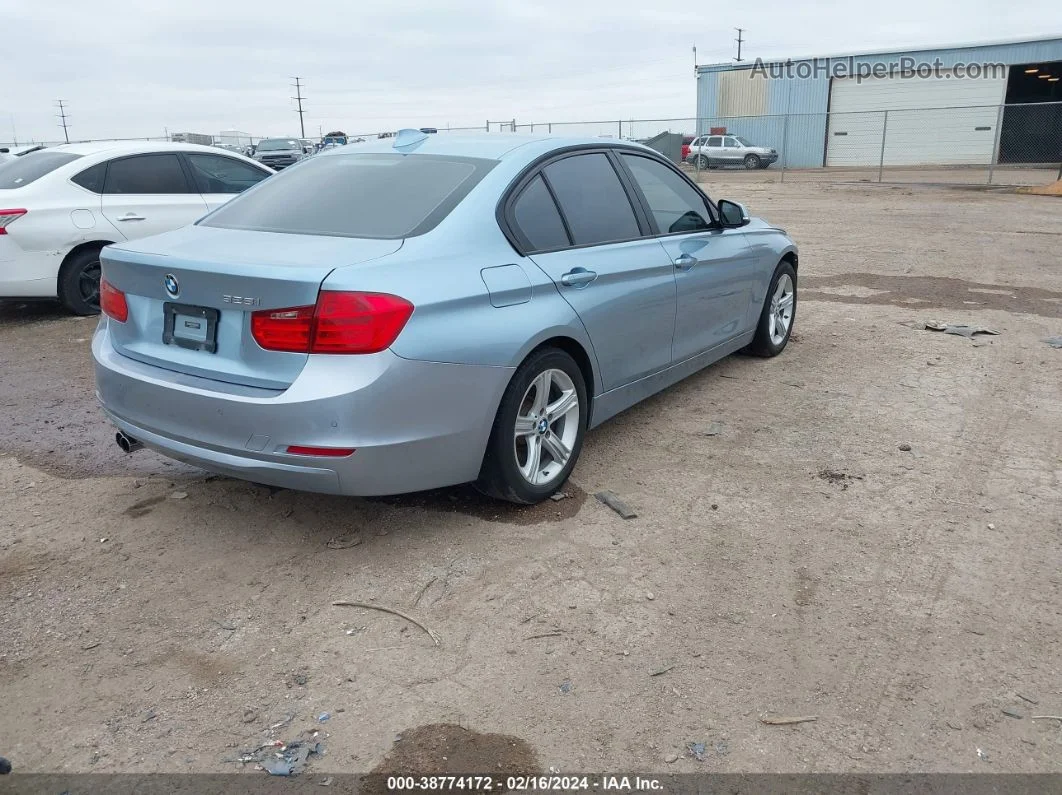 2014 Bmw 328i Blue vin: WBA3A5C50EP601032