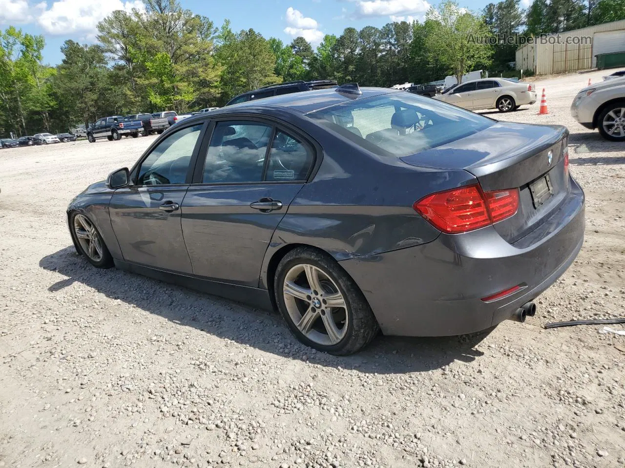 2012 Bmw 328 I Серый vin: WBA3A5C51CF256967