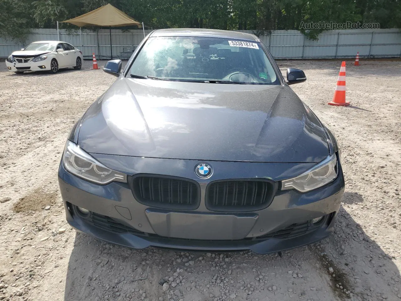 2012 Bmw 328 I Серый vin: WBA3A5C51CF256967