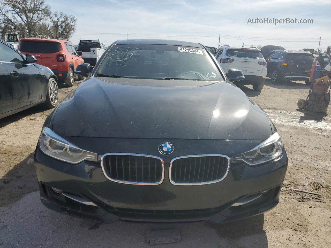 2012 Bmw 328 I Black vin: WBA3A5C51CF259383