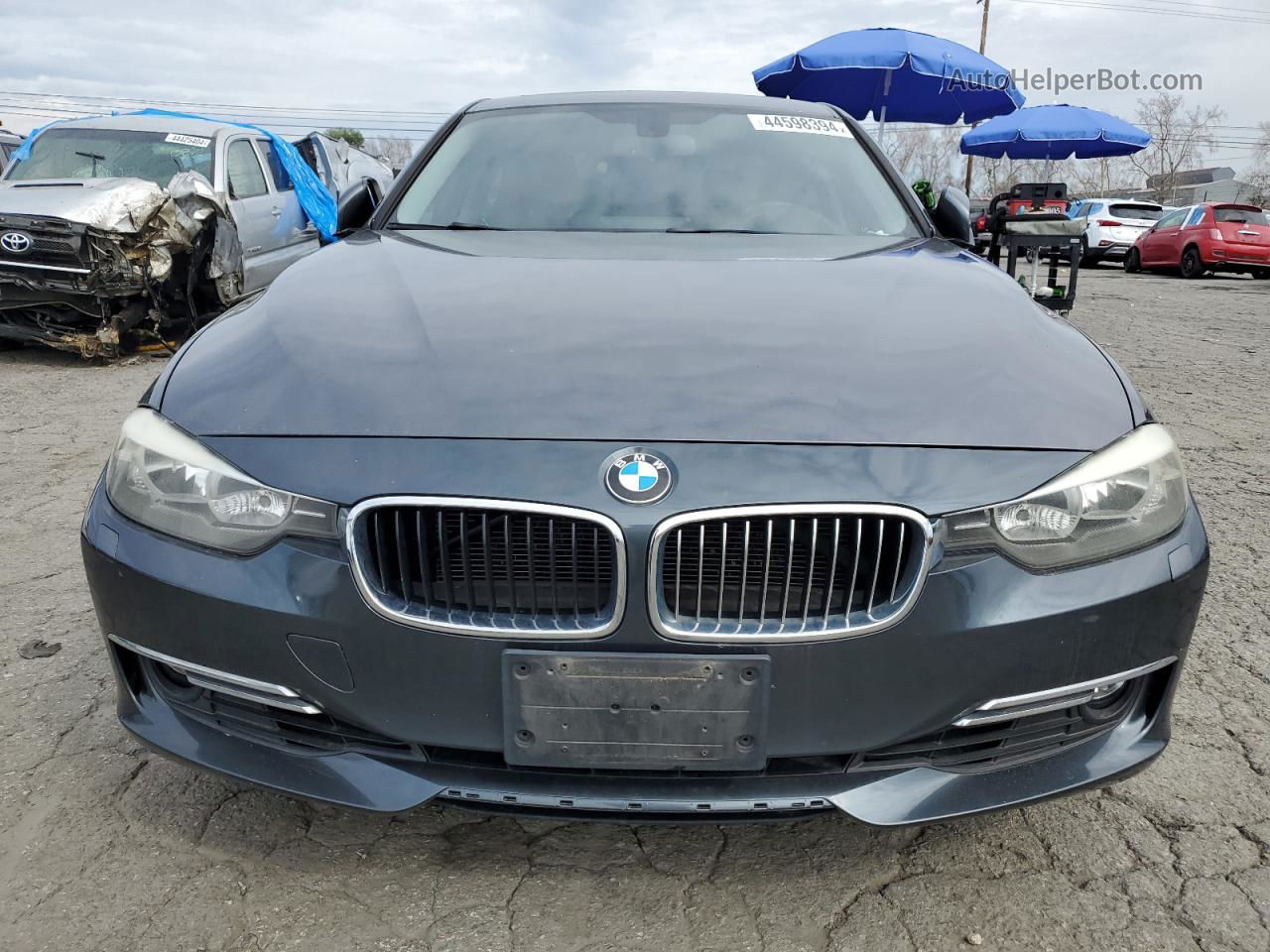 2012 Bmw 328 I Gray vin: WBA3A5C51CF340335