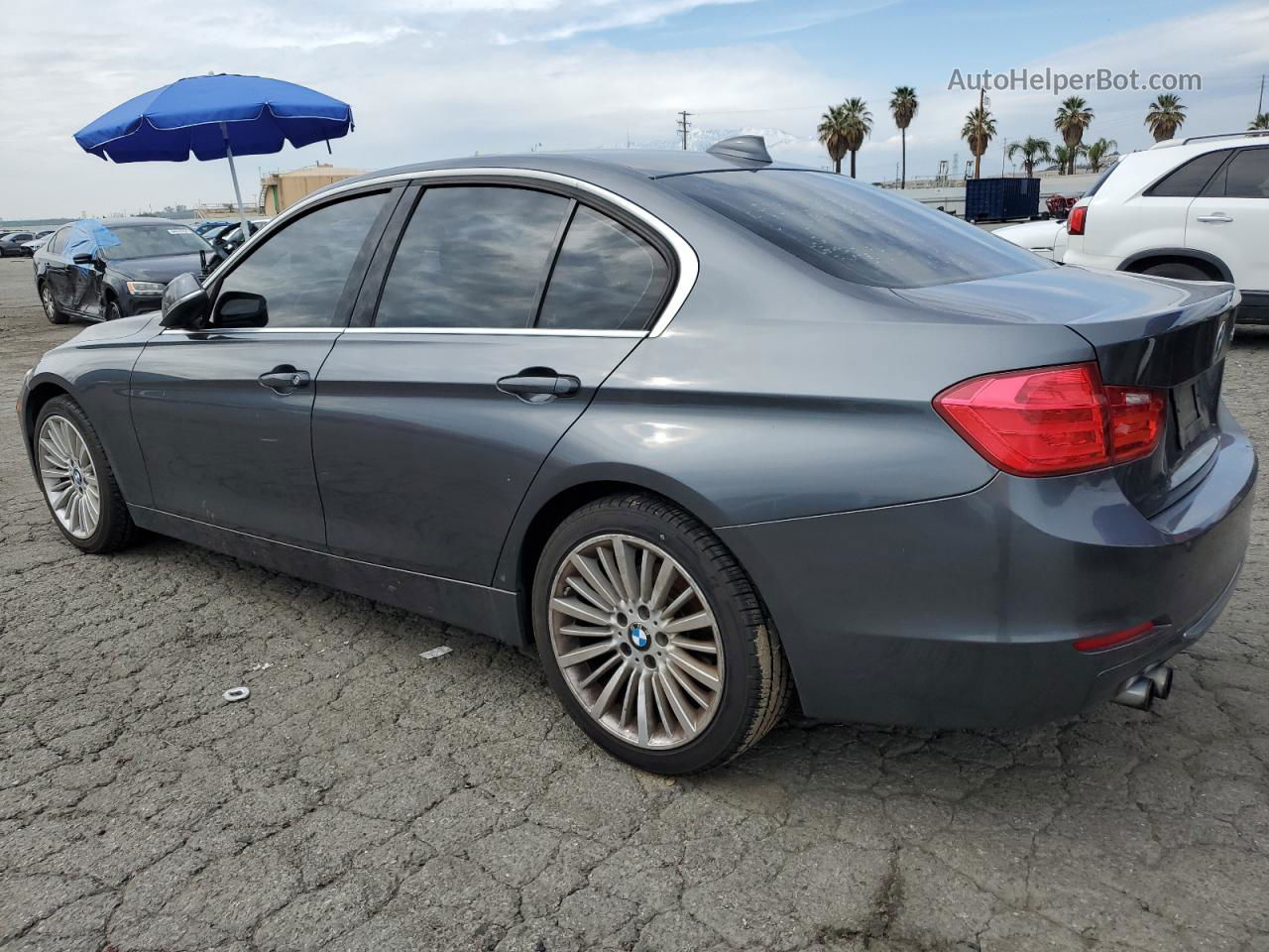 2012 Bmw 328 I Gray vin: WBA3A5C51CF340335