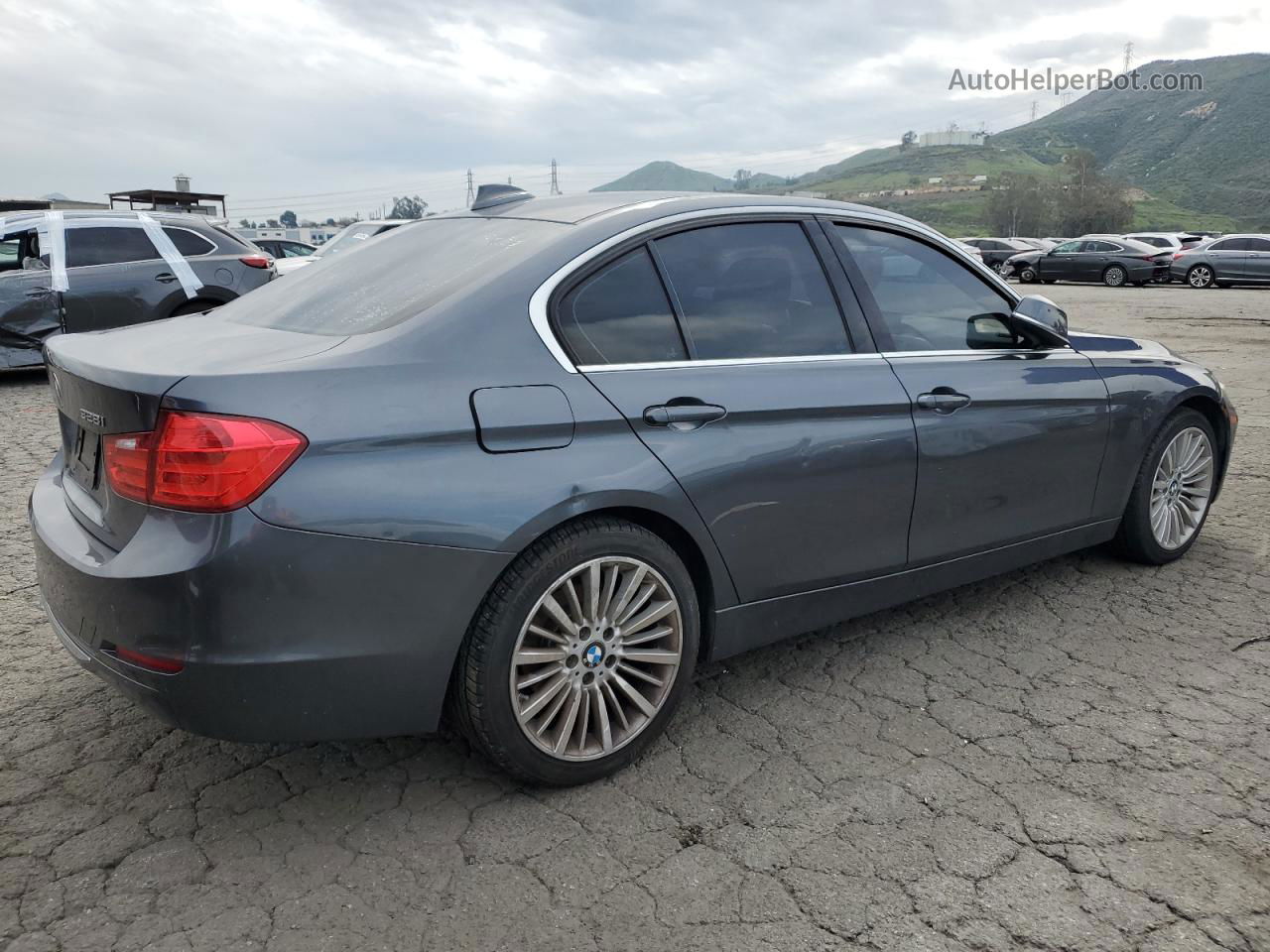 2012 Bmw 328 I Gray vin: WBA3A5C51CF340335