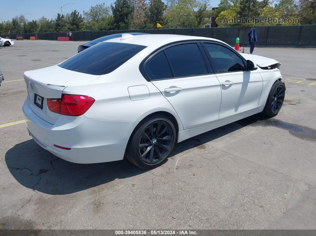 2012 Bmw 328i   White vin: WBA3A5C51CF341341