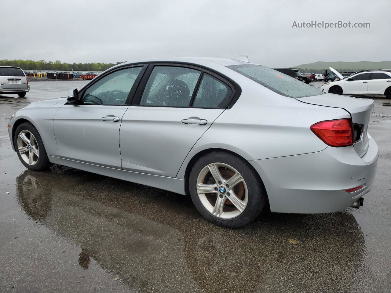 2012 Bmw 328 I Silver vin: WBA3A5C51CF344014