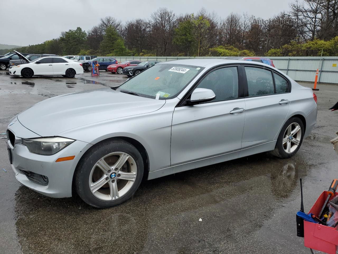 2012 Bmw 328 I Silver vin: WBA3A5C51CF344014