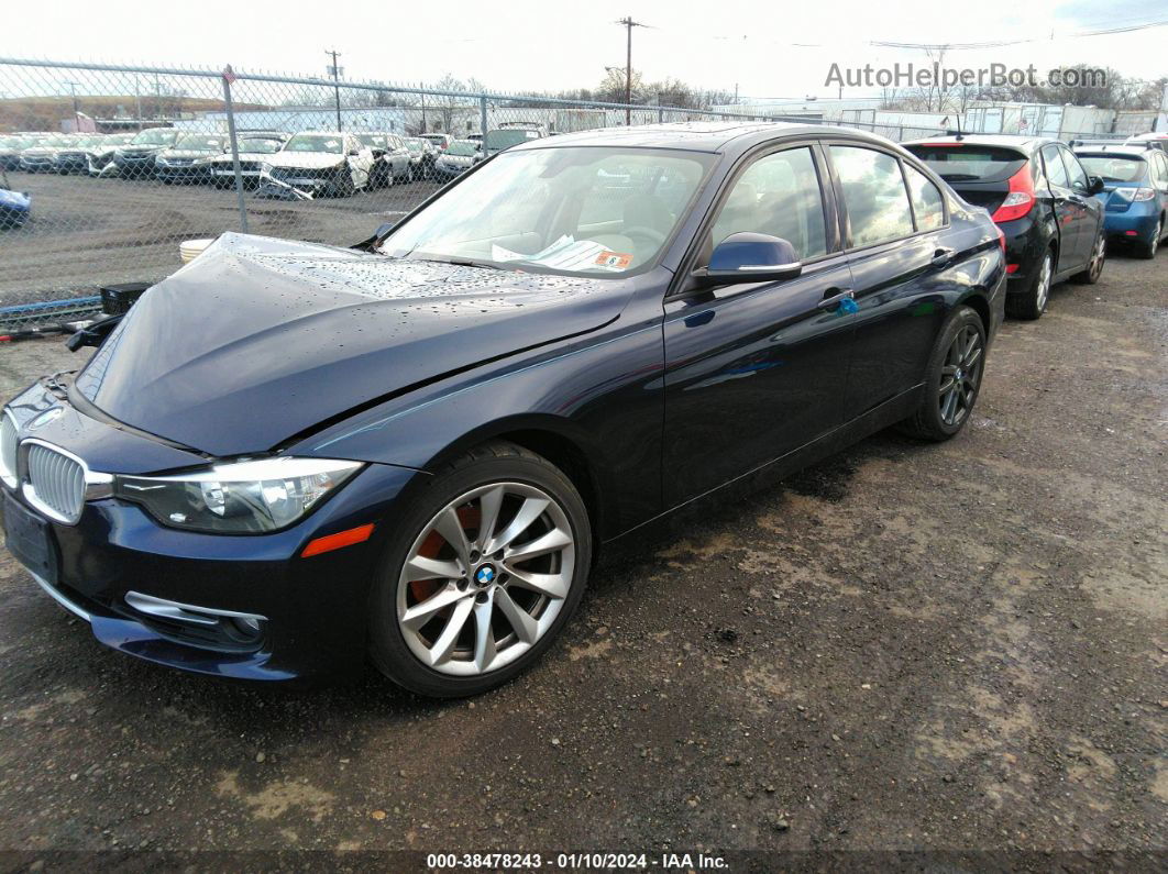 2012 Bmw 328i   Dark Blue vin: WBA3A5C51CF346653