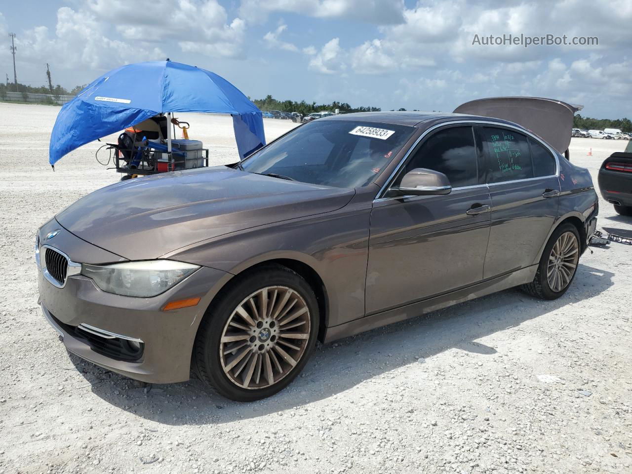 2012 Bmw 328 I Tan vin: WBA3A5C51CF347527