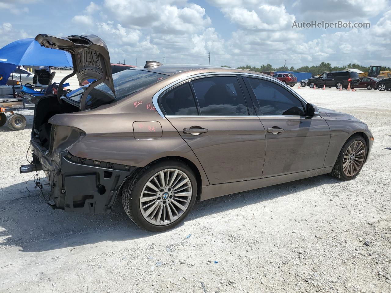 2012 Bmw 328 I Tan vin: WBA3A5C51CF347527