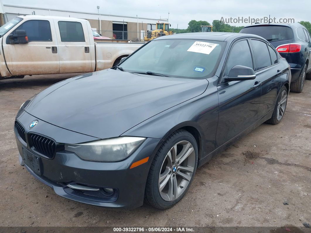 2012 Bmw 328i   Gray vin: WBA3A5C51CF349245